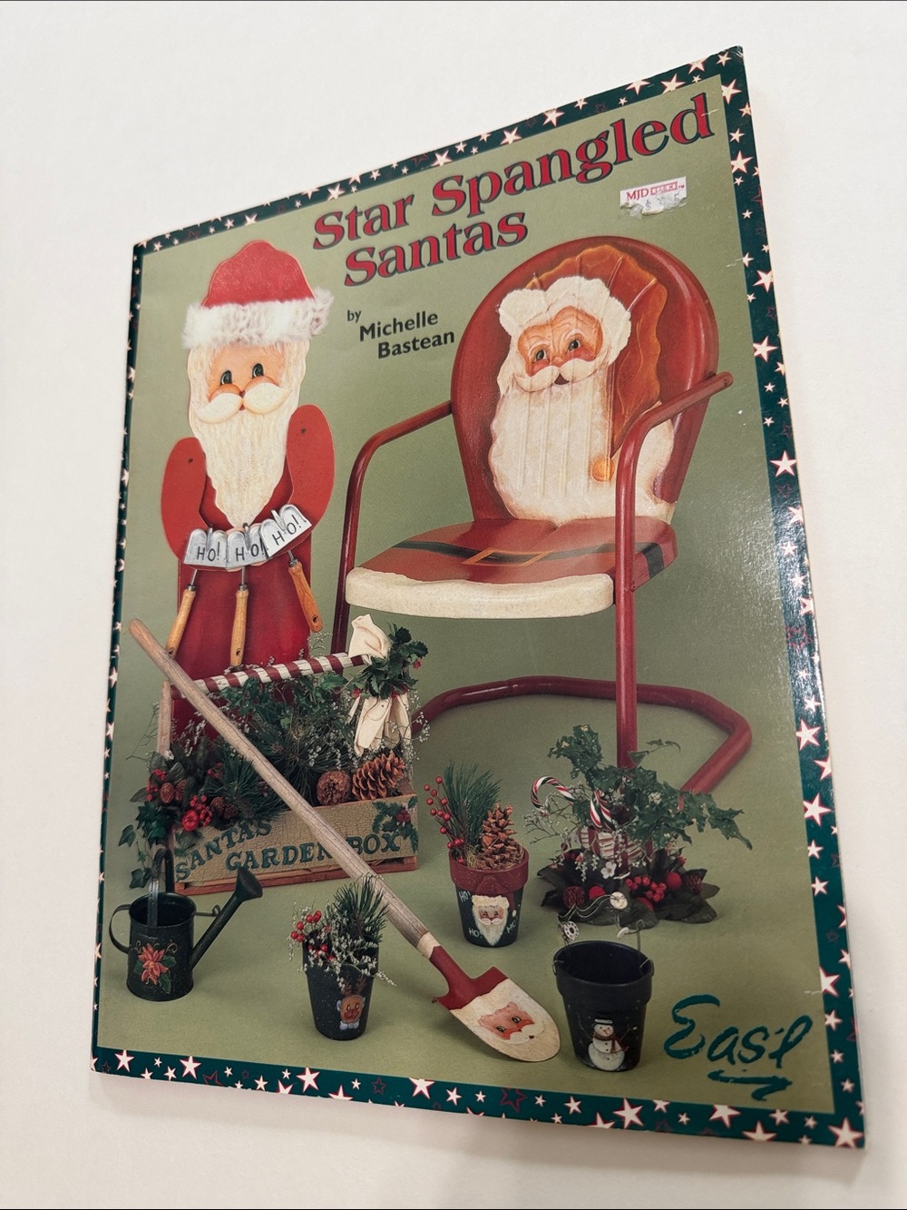 Star Spangled Santas Holiday Decor Pattern - by Michelle Bastean